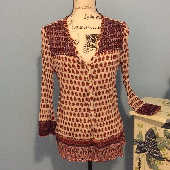 Lucky Brand Tops - Lucky Brand crinkle top
